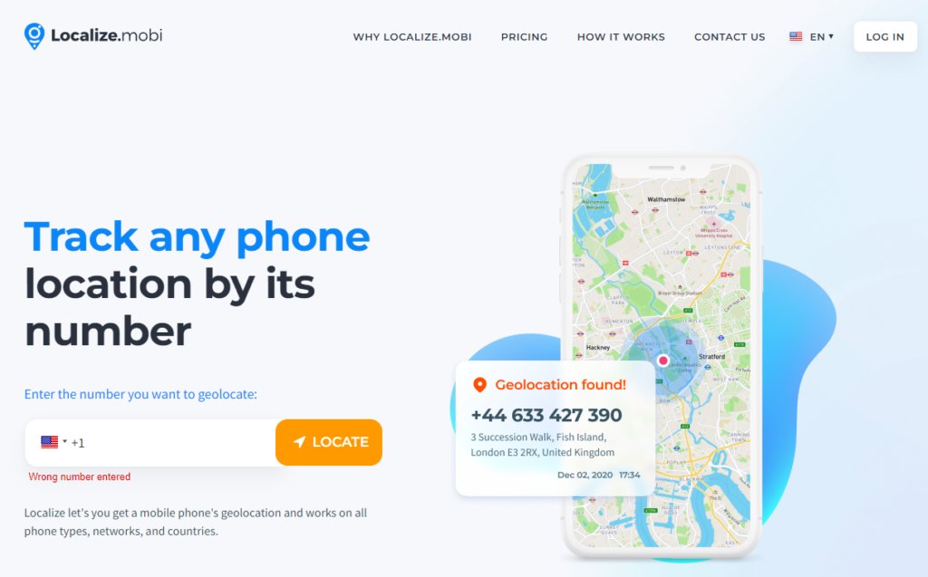 How to find lost phone using phone number localize mobi